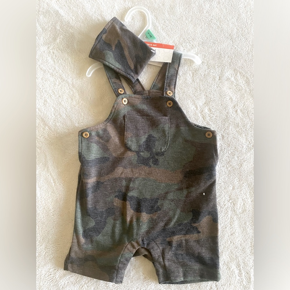 Camo Infant Overalls